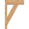 Ekena Millwork Traditional Block Smooth Outlooker, Western Red Cedar, 5 1/2"W x 16"D x 24"H OUT06X16X24TRA05SWR - alternate 4